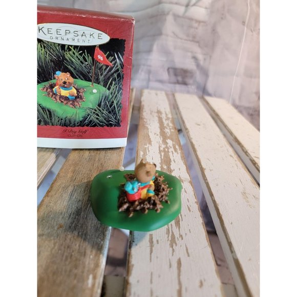 Hallmark I dig golf 1996 Ornament xmas - Picture 4 of 5